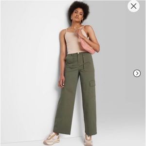 NWT Wild Fable olive cargo pants